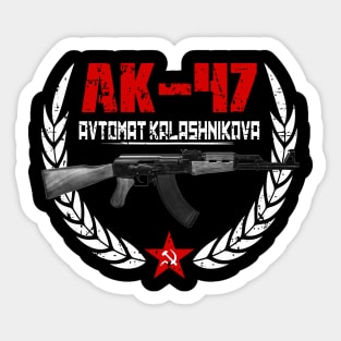 AK47 Avtomat kalashnikova Sticker